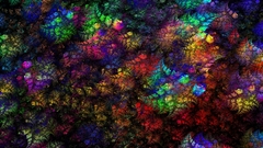 Abstract Fractals paint colors