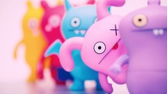 Abstract funny clowns