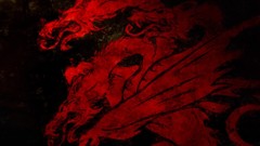 Abstract game of thrones Targaryn