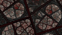 Abstract geometry shapes artwork