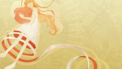 Abstract girl apple fantasy