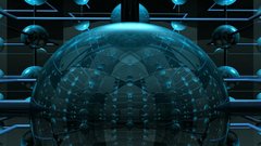 Abstract glass glass art