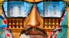 Abstract glasses House male artistic