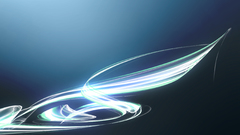 Abstract glow Experiment Swirl