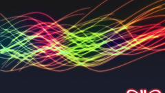 Abstract glow here waves its pointblankcreativity