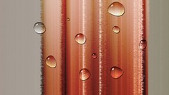 Abstract gradient water drops Photo manipulation linear