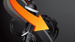 Abstract graphics arrows shapes vectors