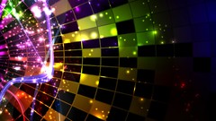 Abstract graphics multicolor vectors panels