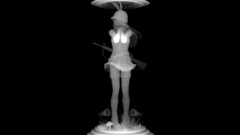 Abstract grayscale monochrome