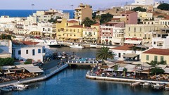 Abstract Greece cities crete