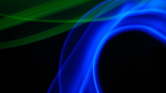 Abstract Green and blue