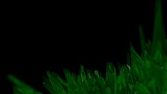 Abstract growth crystals