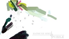 Abstract hatsune miku vocaloid