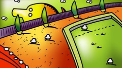 Abstract head artwork