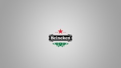 Abstract heineken minimalistic