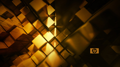 Abstract Hewlett Packard monochrome