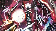 Abstract horns clocks bows anime girls touhou ibuki suika 