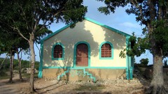 Abstract houses artwork