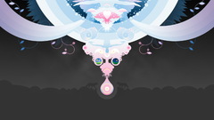 Abstract human love wings