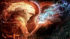 Abstract illustrations digital art