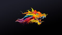 abstract justin maller Animals Facets dragon Simple Background