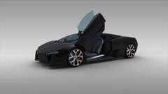 Abstract lamborghini murcielago