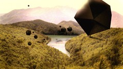 Abstract Landscapes hills surreal