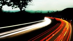 Abstract Landscapes long exposure