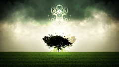 Abstract Landscapes nature Trees