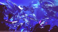 Abstract League of Legends video games Ashe Game characters