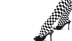 Abstract legs high heels