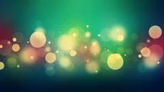 Abstract lights bokeh