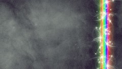 Abstract lights multicolor rainbows