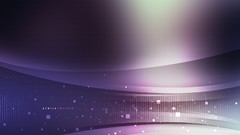 Abstract lilac static