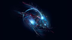 Abstract lines digital art George Smith endeffect precurser