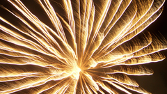 Abstract lines fireworks lighting