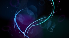 Abstract lines multicolor