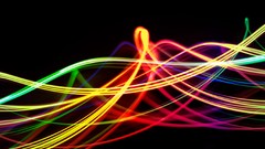 Abstract lines shapes multicolor