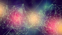 Abstract lines shapes outer space connecting rods