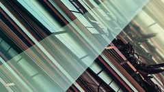 Abstract lines stripes digital art