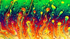 Abstract liquid colors