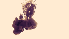 Abstract liquid fluid ink