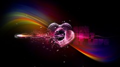 Abstract love Hearts