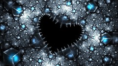 Abstract love Hearts Gems