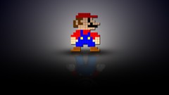 Abstract Mario Super Mario 3d video games