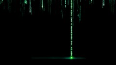 Abstract matrix artwork