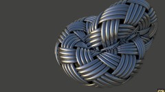 Abstract metal torii