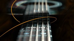 Abstract Metallica guitars string