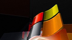 Abstract microsoft multicolor windows xp