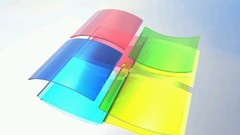 Abstract microsoft multicolor windows xp